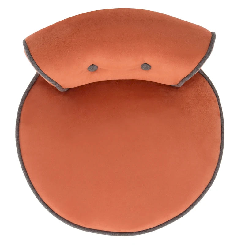 Compact Vanity Stool for Bathroom or Bedroom, 18Wx19Dx23H