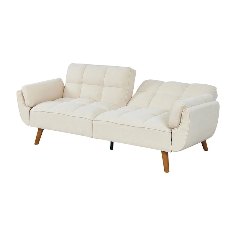 Loveseat Sofa Futon for Small Spaces, Bedroom and Apartment Studio