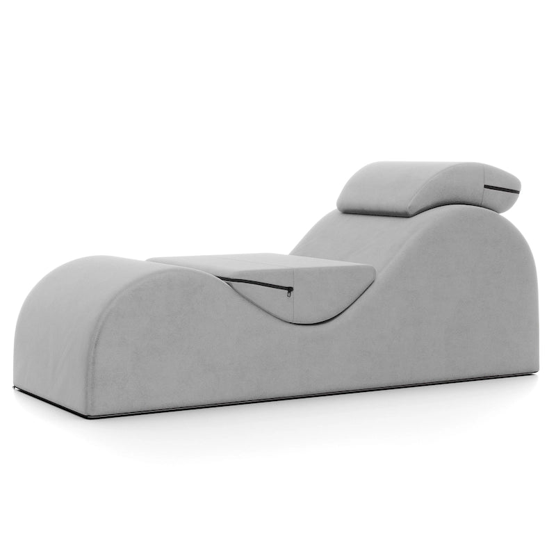 S-Shaped Chaise Lounge Chair for Yoga, Exercise, Stretching and Massage