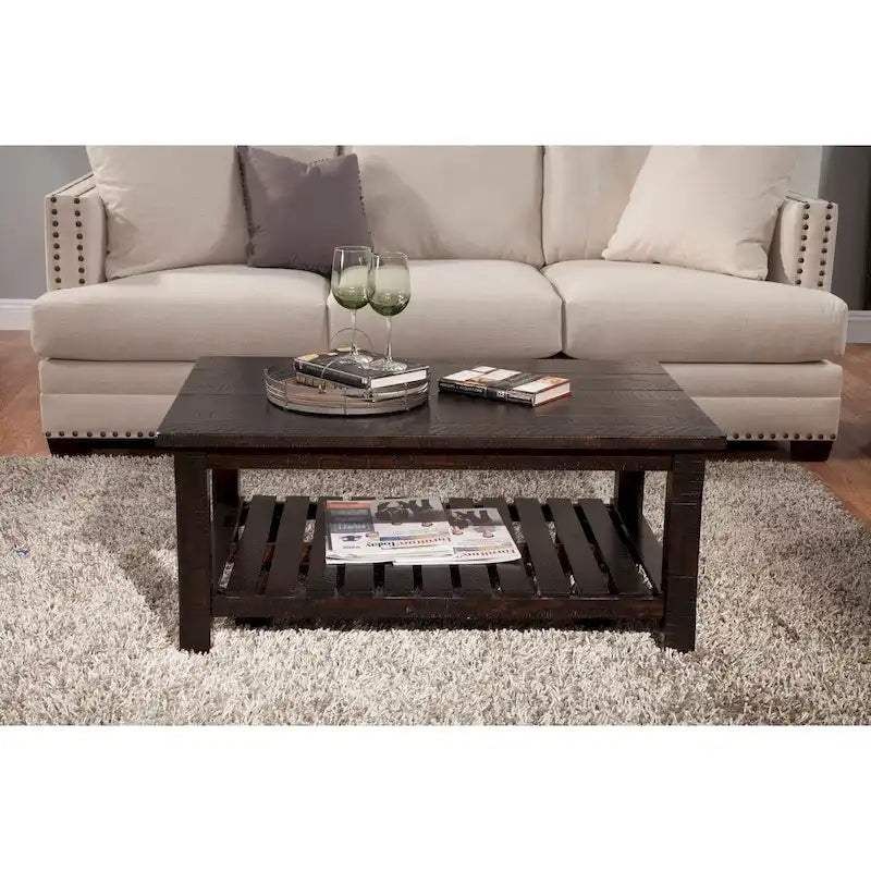Barn Door Coffee Table