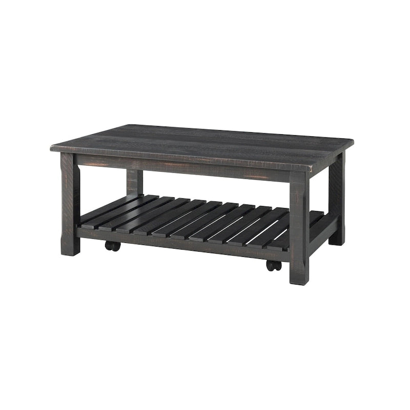 Barn Door Coffee Table
