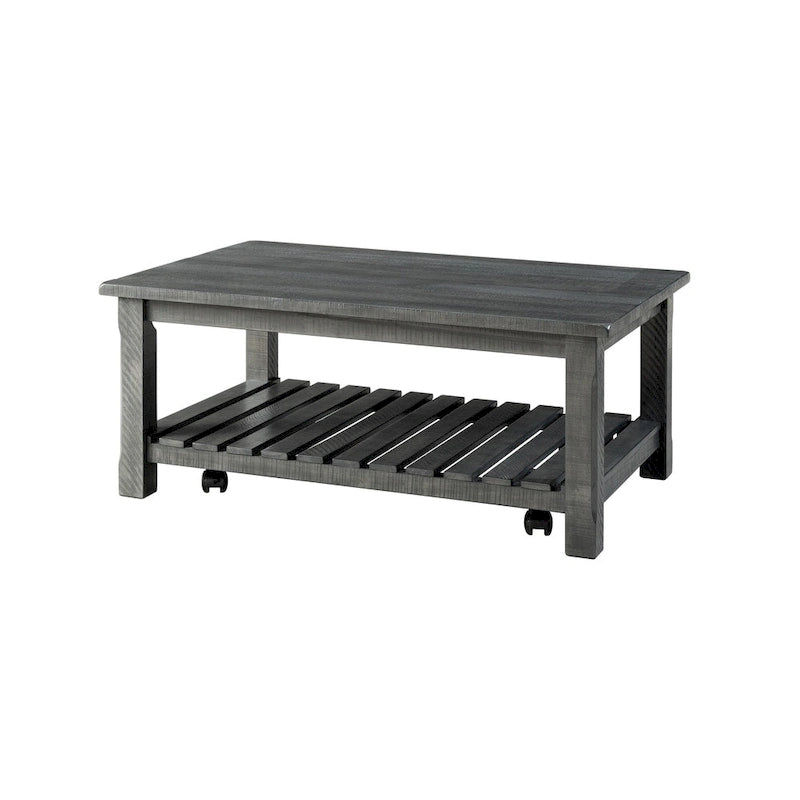 Barn Door Coffee Table