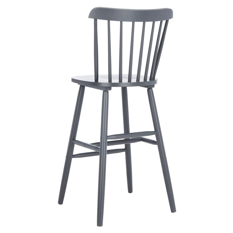 Farmhouse Spindle Bar Stool 30 Inch, Set of 2, 20Wx20Dx43H