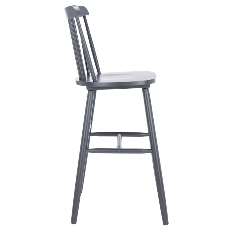 Farmhouse Spindle Bar Stool 30 Inch, Set of 2, 20Wx20Dx43H