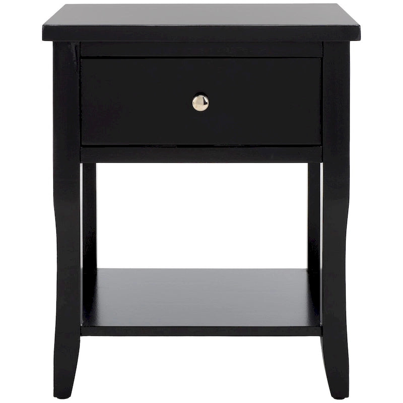 Nightstand with Storage Drawer, Fully Assembled, 18Wx15Dx22H