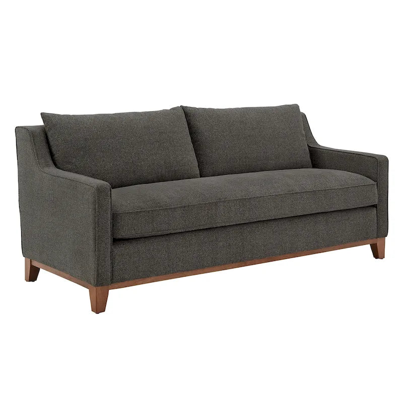 Tweed Fabric Upholstered Seating Chair